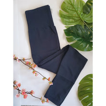  Solid Black Thermal Leggings (5 inches)